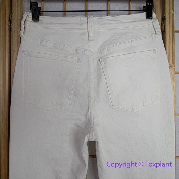 NEW Madewell The High-Rise Perfect Vintage Jean in Tile White, 26 - Picture 8 of 13